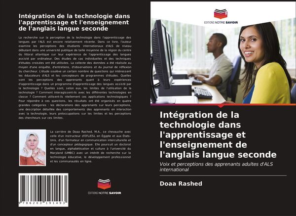 Produktbild: Int&eacute;gration de la technologie dans l'apprentissage et l'enseignement de l'anglais langue seconde