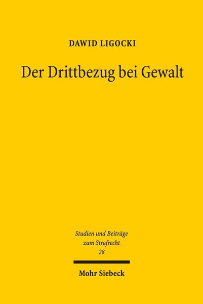 Produktbild: Der Drittbezug bei Gewalt