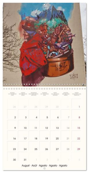Produktbild: Street art - Walls of Imagination (Wall Calendar 2027 12 &times; 12 Inch) CALVENDO 12 Month Wall Calendar