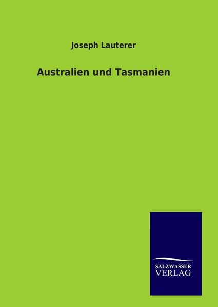Produktbild: Australien und Tasmanien