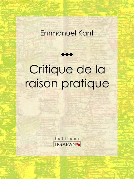 Produktbild: Critique de la raison pratique