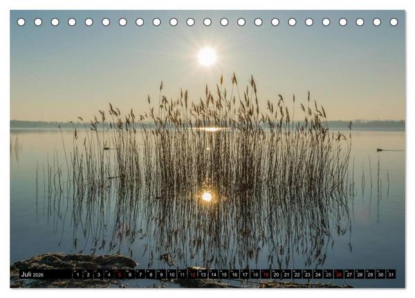 Produktbild: Immer wieder Sonnenschein (Tischkalender 2026 DIN A5 quer), CALVENDO Monatskalender