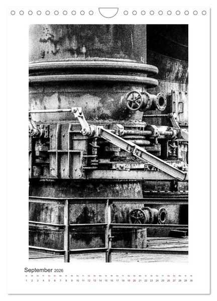 Produktbild: Stille Orte - Industriekultur (Wandkalender 2026 DIN A4 hoch), CALVENDO Monatskalender