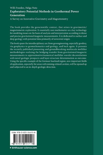 Produktbild: Exploratory Potential Methods in Geothermal Power Generation