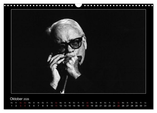 Produktbild: Jazz onstage (Wandkalender 2026 DIN A3 quer), CALVENDO Monatskalender