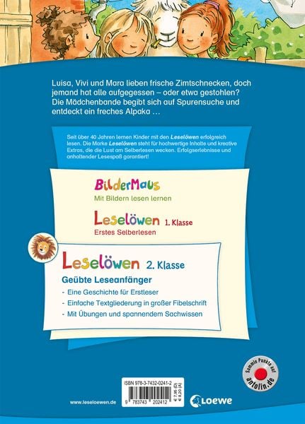 Leselöwen 2. Klasse - Ein Fall für die Mädchenbande
