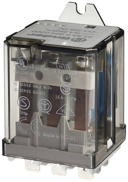 Produktbild: Finder 62.83.9.024.4000 Steckrelais 24 V/DC 16A 3 Wechsler 1St.