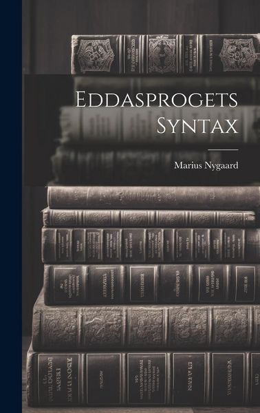 Produktbild: Eddasprogets Syntax