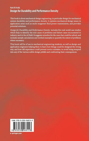 Produktbild: Design for Durability and Performance Density