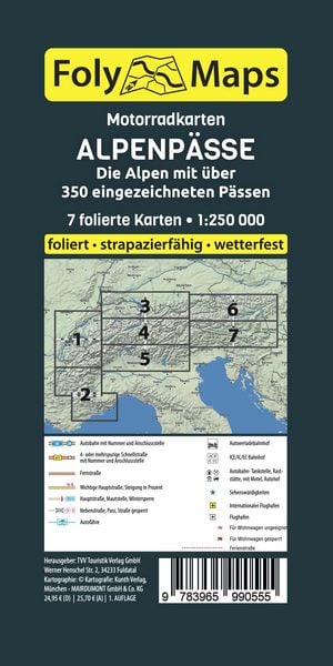 Produktbild: FolyMaps-Set Alpenp&auml;sse SPEZIAL