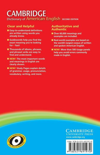 Produktbild: Cambridge Dictionary of American English