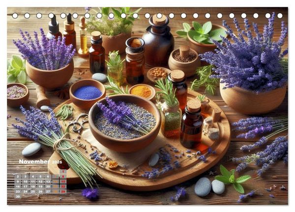 Produktbild: Lavendel f&uuml;r deine Sinne (Tischkalender 2026 DIN A5 quer), CALVENDO Monatskalender