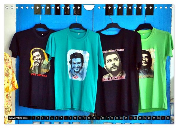 Produktbild: CHE - Ernesto Che Guevara in Kuba (Wandkalender 2026 DIN A4 quer), CALVENDO Monatskalender