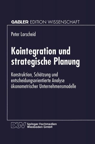 Produktbild: Kointegration und strategische Planung
