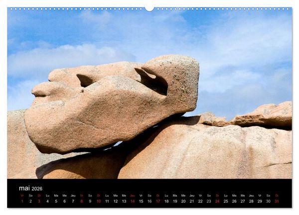 Produktbild: Balade en C&ocirc;tes d'Armor (Calendrier mural 2026 DIN A2 vertical) calendrier de bureau