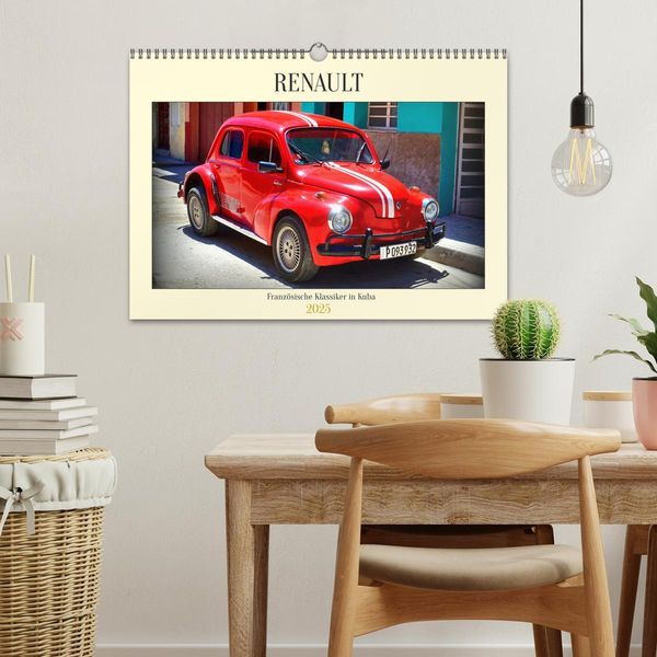 Produktbild: RENAULT - Franz&ouml;sische Klassiker in Kuba (Wandkalender 2025 DIN A3 quer), CALVENDO Monatskalender
