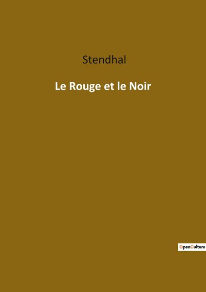 Produktbild: Le Rouge et le Noir