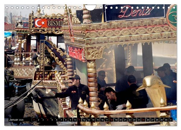 Produktbild: Istanbul - Konstantinopel - Byzanz (Wandkalender 2026 DIN A4 quer), CALVENDO Monatskalender