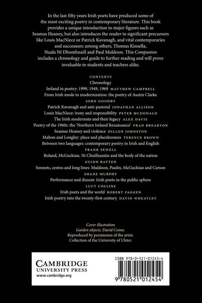 Produktbild: The Cambridge Companion to Contemporary Irish Poetry