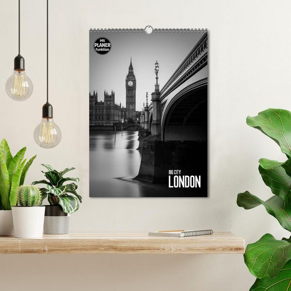 Produktbild: Big City London (Wandkalender 2026 DIN A3 hoch), CALVENDO Monatskalender