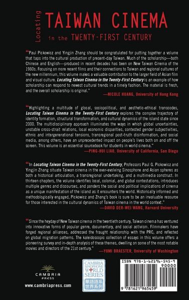 Produktbild: Locating Taiwan Cinema in the Twenty-First Century