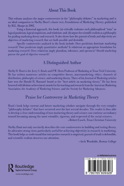 Produktbild: Controversy in Marketing Theory
