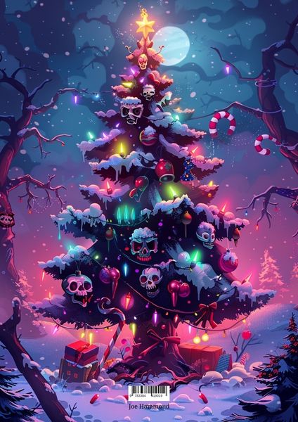 Produktbild: Creepy Kawaii Christmas Coloring Book