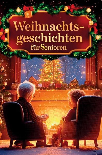Produktbild: Weihnachtsgeschichten f&uuml;r Senioren - 24 Adventsgeschichten, die das Herz ber&uuml;hren: