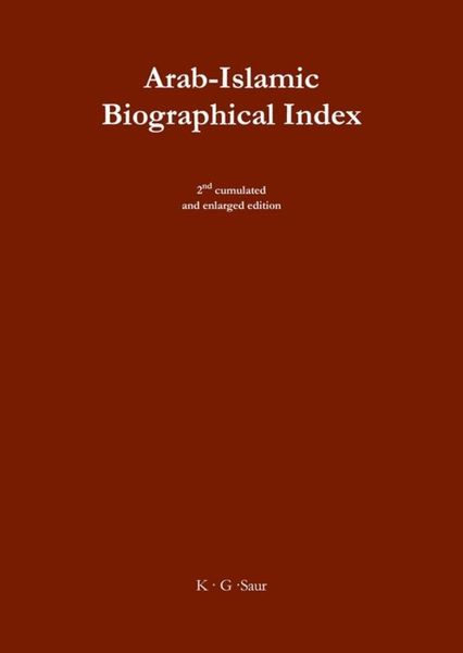 Produktbild: Arab-Islamic Biographical Index II