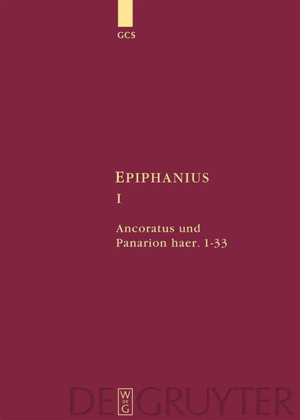 Produktbild: Ancoratus und Panarion haer. 1-33