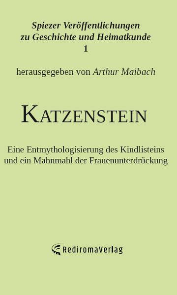 Katzenstein, Taschenbuch von Arthur Maibach, Rediroma-Verlag, 9783868708851
