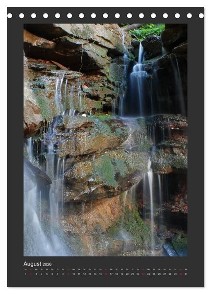 Produktbild: Odenwald - Impressionen einer Landschaft (Tischkalender 2026 DIN A5 hoch), CALVENDO Monatskalender