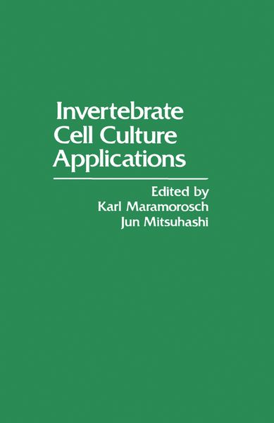 Produktbild: Invertebrate Cell Culture Applications