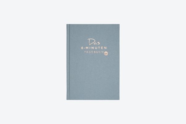 Produktbild: Das 6-Minuten-Tagebuch pur (opalblau)