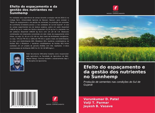 Produktbild: Efeito do espa&ccedil;amento e da gest&atilde;o dos nutrientes no Sunnhemp