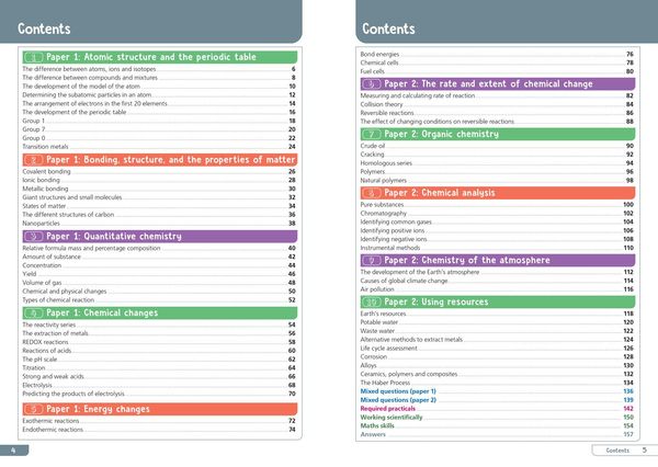 Produktbild: AQA GCSE 9-1 Chemistry Organise and Retrieve Your Knowledge
