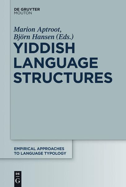 Produktbild: Yiddish Language Structures