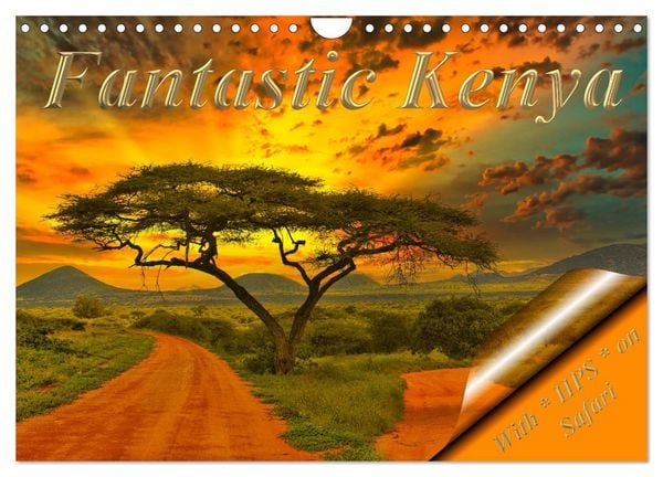 Produktbild: Fantastic Kenya (Wall Calendar 2026 DIN A4 landscape), CALVENDO 12 Month Wall Calendar