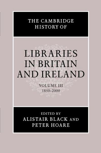Produktbild: The Cambridge History of Libraries in Britain and Ireland