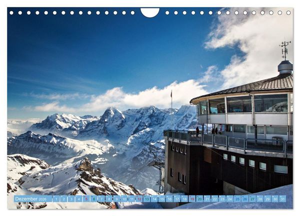 Produktbild: Berner Oberland - Ausflugsziele (Wandkalender 2026 DIN A4 quer), CALVENDO Monatskalender