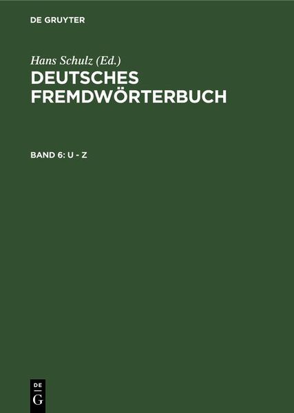 Produktbild: U - Z