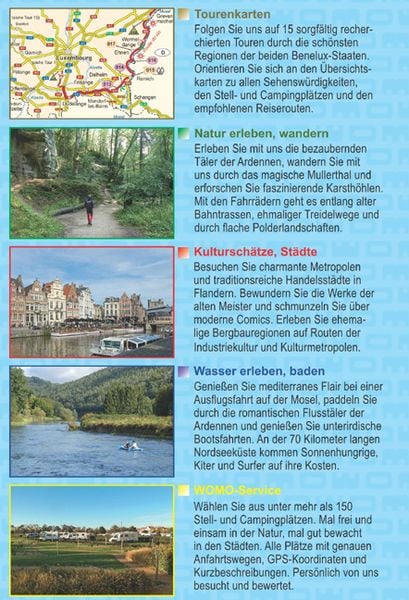 Mit dem Wohnmobil durch Belgien und Luxemburg