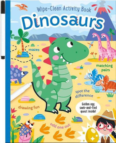 Produktbild: Dinosaurs Wipe-Clean Activity Book