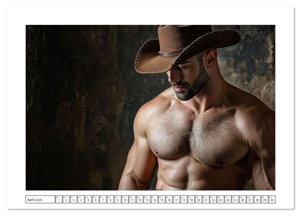 Produktbild: Sattel mich, Cowboy! (Wandkalender 2026 DIN A3 quer), CALVENDO Monatskalender