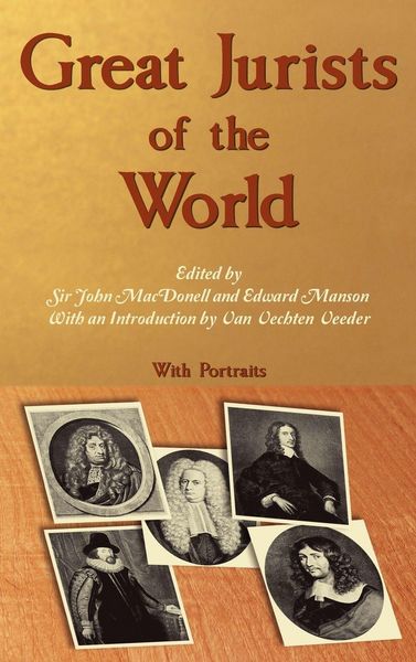 Produktbild: Great Jurists of the World.