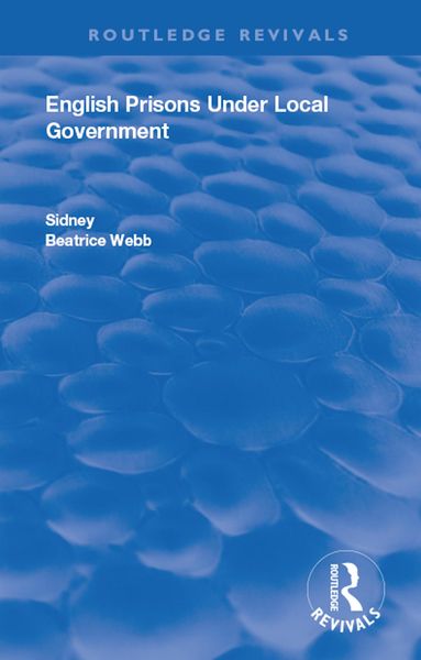 Produktbild: English Prisons Under Local Government