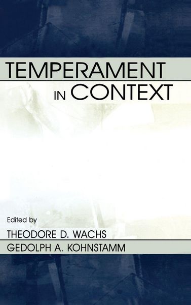 Produktbild: Temperament in Context