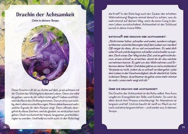 Produktbild: Orakel-Kartenset: Drachen-Orakel | Nutze die Energie deiner Drachengef&auml;hrten und sp&uuml;re die Kraft des Universums