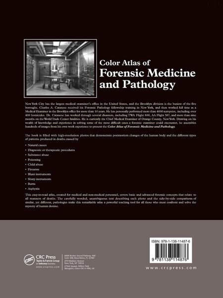 Produktbild: Catanese, C: Color Atlas of Forensic Medicine and Pathology