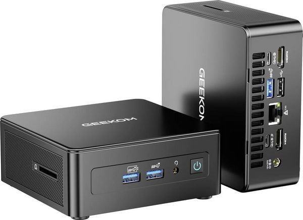 Produktbild: GEEKOM Mini PC IT15 Intel&reg; Core&trade; Ultra 9 (Series 2) Intel&reg; Core&trade; Ultra 9 Prozessor 285H 5.1GHz 32GB RAM 1TB SSD Intel Win 11 Pro